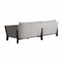 Canapés - Sofa en polyester gris 254x107x82 cm - VICAL