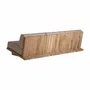Sofas - Brown railway wooden sofa 265x101x80 cm - VICAL