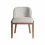Chairs - White rubber wood chair - VICAL