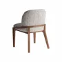 Chairs - White rubber wood chair - VICAL