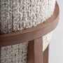 Chairs - White rubber wood chair - VICAL