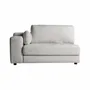 Sofas - Off-white polyester corner 140x106x85 cm - VICAL