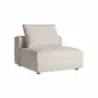 Sofas - Central sofa module in cream polyester 101x101x92 cm - VICAL