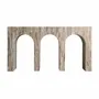 Console table - Nounces brown travertine console 150x35x80 cm - VICAL