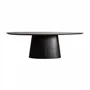 Dining Tables - Living room table in black oak wood 240x120x76 cm - VICAL
