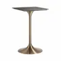 Other tables - Gold steel bar table 65x65x105 cm - VICAL