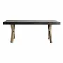 Dining Tables - Golden iron living room table in 200x90x76 cm - VICAL