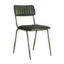 Chairs - Old green iron chair in 46x49x78 cm - VICAL