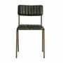Chairs - Old green iron chair in 46x49x78 cm - VICAL
