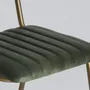 Chairs - Old green iron chair in 46x49x78 cm - VICAL