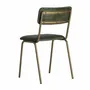 Chairs - Old green iron chair in 46x49x78 cm - VICAL