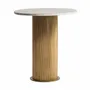 Other tables - White steel coffee table in 50x50x55 cm - VICAL