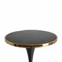 Other tables - Glossy black iron bar table in 60x60x106 cm - VICAL