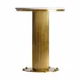 Other tables - White marble bar table in 60x60x76 cm - VICAL