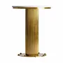 Other tables - White marble bar table in 60x60x76 cm - VICAL