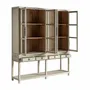 Wardrobe - Display case in off-white elm wood in 200x45x225 cm - VICAL