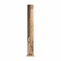 Decorative objects - Column in aged beige teak wood in 23x23x155 cm - VICAL
