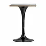 Other tables - Black steel bar table in 70x70x107 cm - VICAL