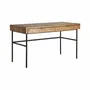 Desks - Black elm wood desk in 140x60x78 cm - VICAL