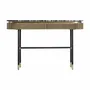 Desks - Black MDF wooden console in 130x38x81 cm - VICAL