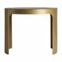 Coffee tables - Golden iron coffee table in 55x55x42 cm - VICAL