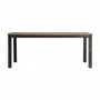 Tables Salle à Manger - Table salon en bois de mangue noir - VICAL