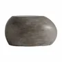 Coffee tables - Gray stone coffee table in 74x58x42 cm - VICAL