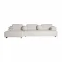 Canapés - Sofa en bois de pin blanc cassé  en 330x186x75 cm - VICAL