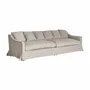 Canapés - Sofa en bois de pin beige  en 280x108x90 cm - VICAL