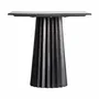 Other tables - Black mango wood bar table in 80x80x75 cm - VICAL
