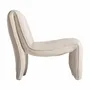 Fauteuils - Fauteuil en bois de pin blanc cassé  en 68x80x73 cm - VICAL