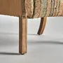 Armchairs - Brown jute armchair in 70x74x93 cm - VICAL