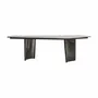 Coffee tables - Black steel coffee table in 129x70x38 cm - VICAL
