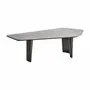 Coffee tables - Black steel coffee table in 129x70x38 cm - VICAL