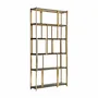 Shelves - Black steel shelf in 120x32x240 cm - VICAL