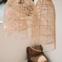 Hanging lights - The Elba Pendant - Natural - L - BAZAR BIZAR LIVING