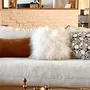 Cushions - Icelandic sheepskin cushion | MAISON THURET | French leather - MAISON THURET