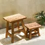 Tabourets - Le Tabouret Yoke - Naturel - S - BAZAR BIZAR LIVING