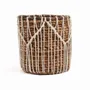 Caskets and boxes - The Macra-mazing Basket - Natural White - L - BAZAR BIZAR LIVING
