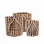 Caskets and boxes - The Macra-mazing Basket - Natural White - L - BAZAR BIZAR LIVING