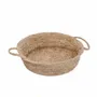 Caskets and boxes - The Raffia Basket Trays - Natural - L - BAZAR BIZAR LIVING