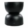 Tabourets - Le Tabouret Karbun - Noir Naturel - BAZAR BIZAR LIVING