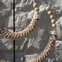 Decorative objects - The Double Shell Necklace On Stand - Natural - BAZAR BIZAR LIVING