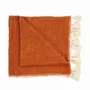 Plaids - Le Plaid Bed Stitch - Terracotta - BAZAR BIZAR LIVING