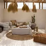 Table linen - The Linen Tablecloth - Beige - 150x150 - BAZAR BIZAR LIVING