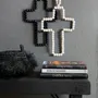 Decorative objects - The Wooden Cross Black - BAZAR BIZAR LIVING