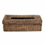 Coffrets et boîtes - La Boîte à Mouchoirs Rattan Classique - Naturel Marron - BAZAR BIZAR LIVING