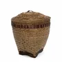 Storage boxes - The Colonial Storage Basket - Natural Brown - M - BAZAR BIZAR LIVING