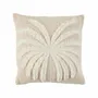 Cushions - The Isla Palm Cushion Cover - Natural White - BAZAR BIZAR LIVING