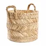 Storage boxes - The Banana Zigzag Basket - L - BAZAR BIZAR LIVING